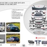B.10 BODYKIT FOR C CLASS W205 2015-2019 UPGRADE TO C63 AMG 2019