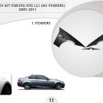 B.11 BODYKIT FOR E92 E92 LCI M3 FENDER BODYKIT 2005-2011