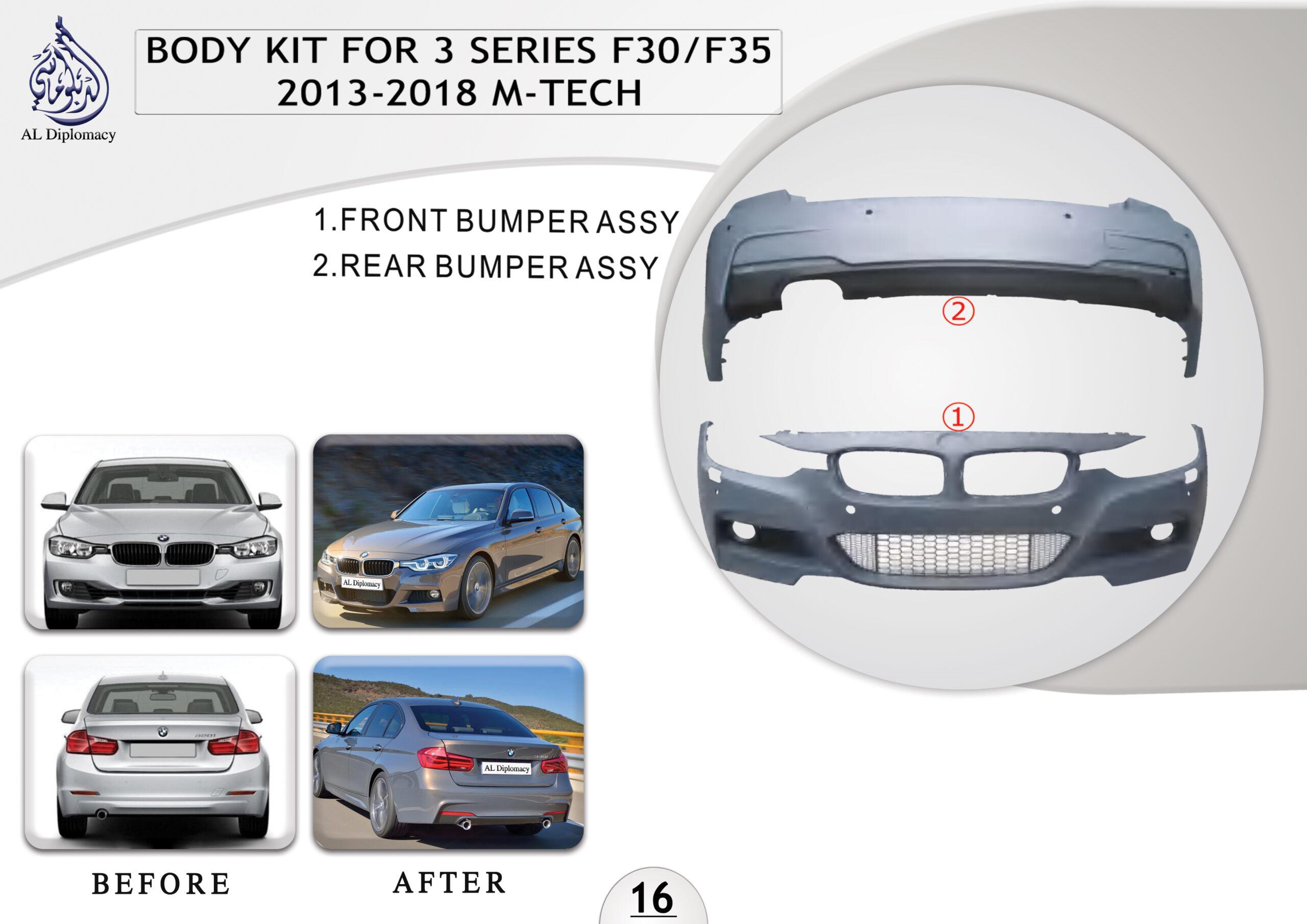 B.16 BODYKIT FOR 3 SERIES F30 F35 2013 2018 M TECH