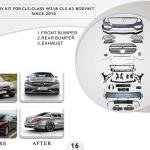 B.16 BODYKIT FOR CLS CLASS W218 CLS 63 BODYKIT SINCE 2015
