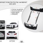 B.19 BODYKIT FOR F32 F33 F36 M4 BODYKIT 2012-2019