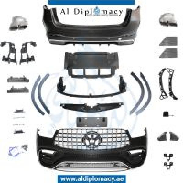 W167 GLE 63 2019-UP COMPLETE. FRONT BUMPER AND REAR BUMPER