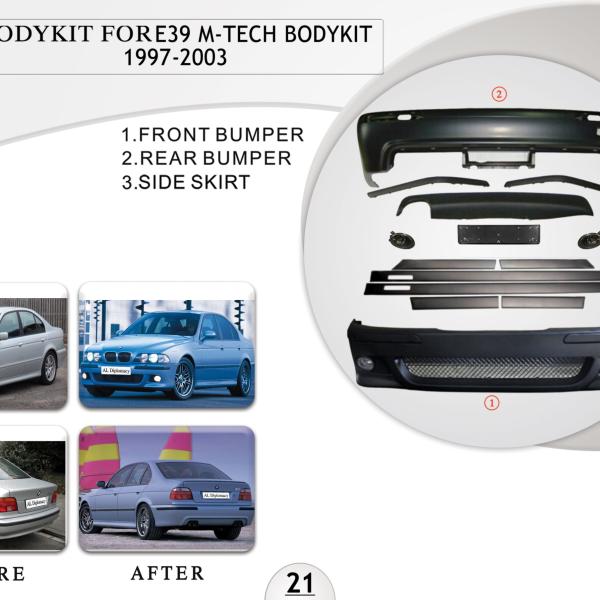 B.21 BODYKIT FOR E39 M TECH BODYKIT 1997-2003