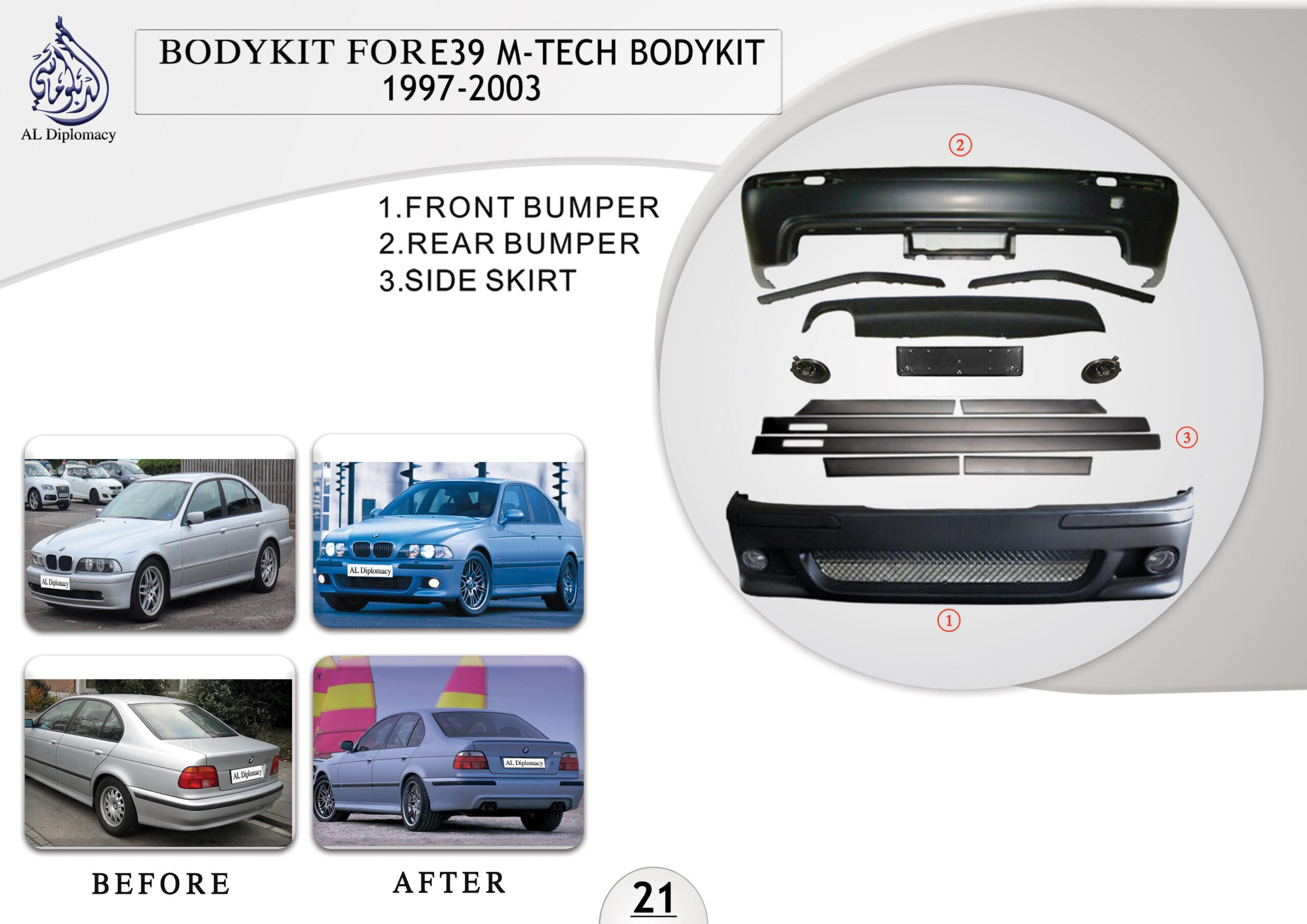 B.21 BODYKIT FOR E39 M TECH BODYKIT 1997-2003