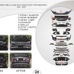 B.24 BODYKIT FOR E CLASS W213 EXECUTIVE TYPE BODYKIT 2016-2020