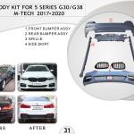 B.31 BODYKIT FOR 5 SERIES G30 G38 M TECH 2017-2020