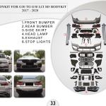 B.33 BODYKIT FOR G30 TO G30 LCI M5 BODYKIT 2017-2020