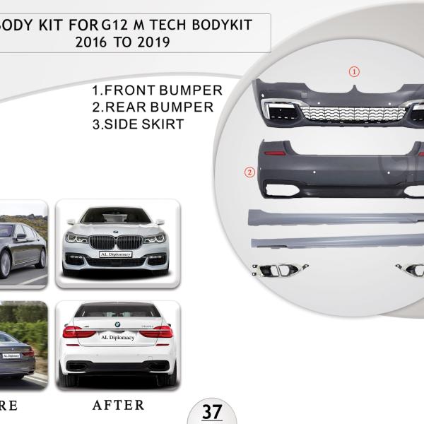 B.37 BODYKIT FOR G12 M TECH BODYKIT 2016 TO 2019