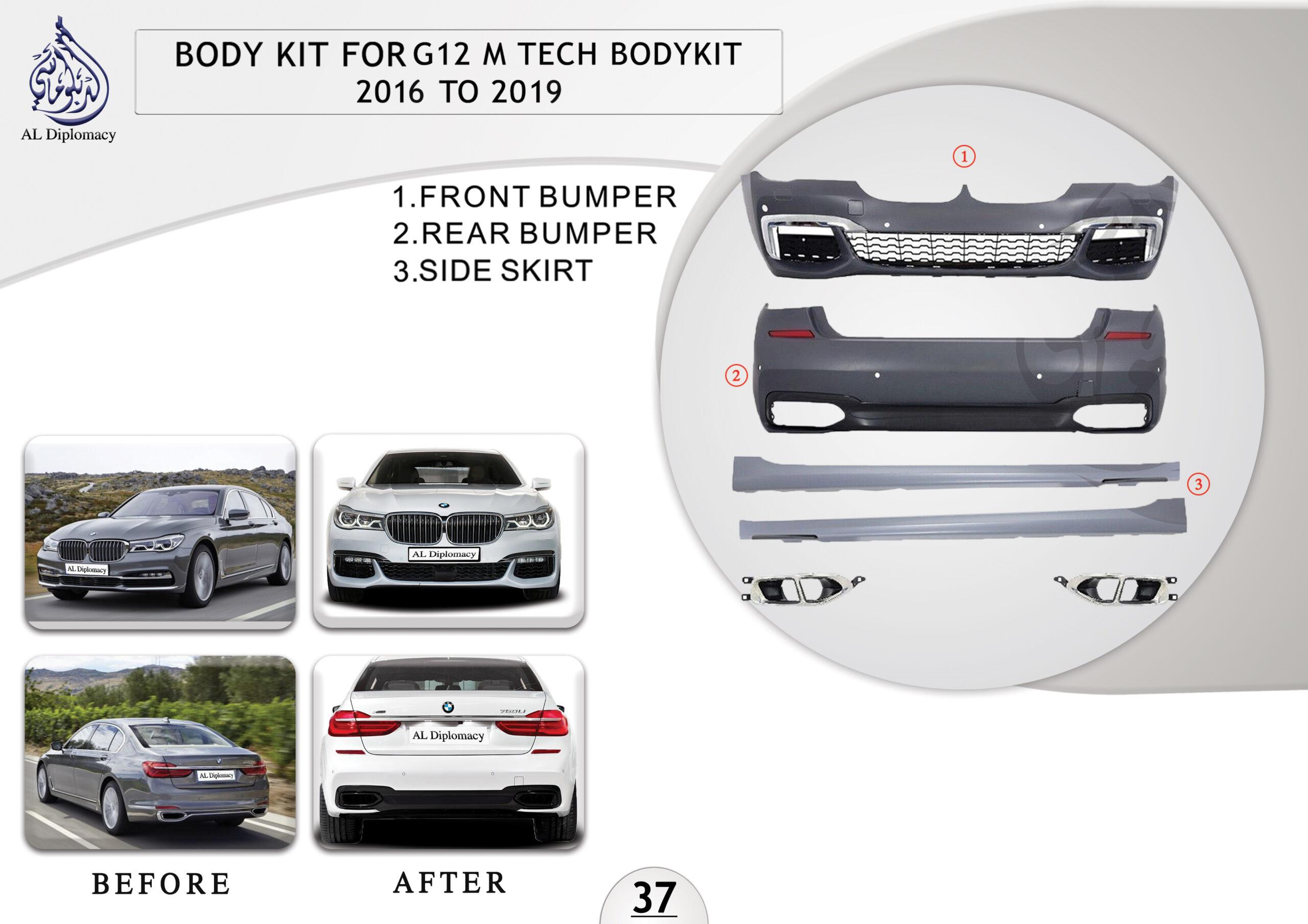 B.37 BODYKIT FOR G12 M TECH BODYKIT 2016 TO 2019