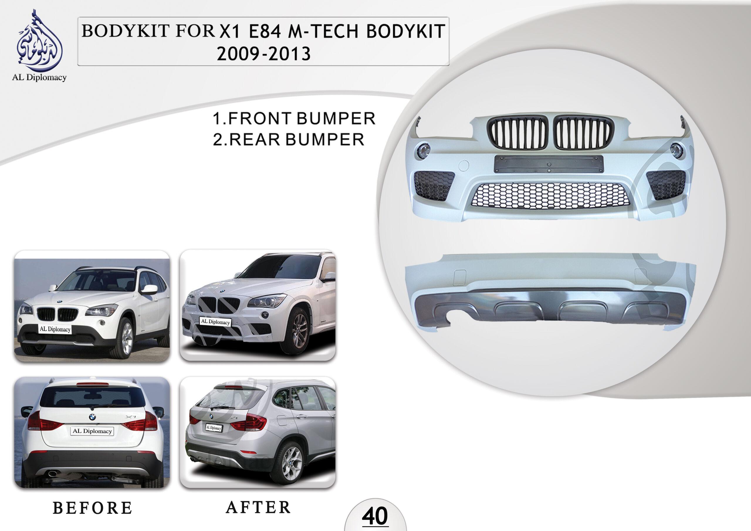 B.40 BODYKIT FOR X1 E84 M TECH BODYKIT 2009-2013