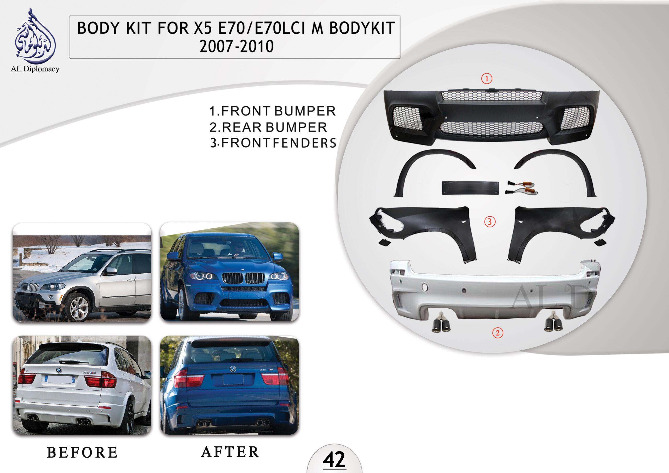 B.42 BODYKIT FOR X5 E70 E70 LCI M BODYKIT 2007-2010