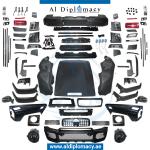 W463 2019 BRABUS BODYKIT FIT OLD MODEL. FRONT BUMPER REAR BUMPER HOOD FENDER HEADLIGHT GRILLE HEADLIGHT FRAM STOPLIGHT WHEEL ARCH AND MIRROR