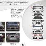 B.47 BODYKIT FOR X253 AMG 63 S BODYKIT 2015-2021