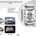 A.8 BODYKIT FOR C CLASS W205 AMG 350 BODYKIT 2015
