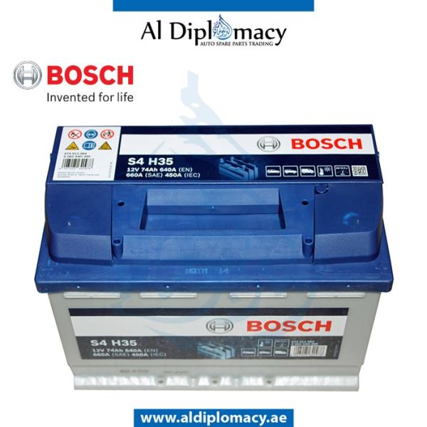 STARTER BATTERY S4 574012064 12V 74AH 640A 0092S4H350
