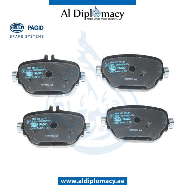 BRAKE PAD REAR 8DB 355 031-711