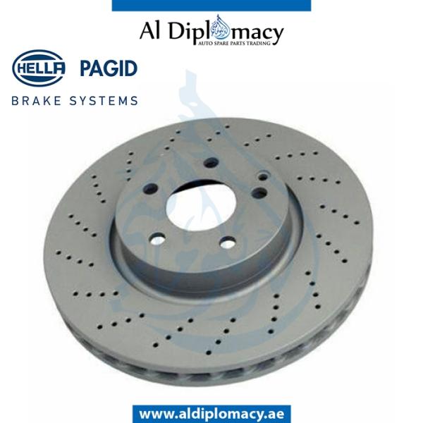 BRAKE DISC FRONT LEFT OR RIGHT 8DD 355 118-931