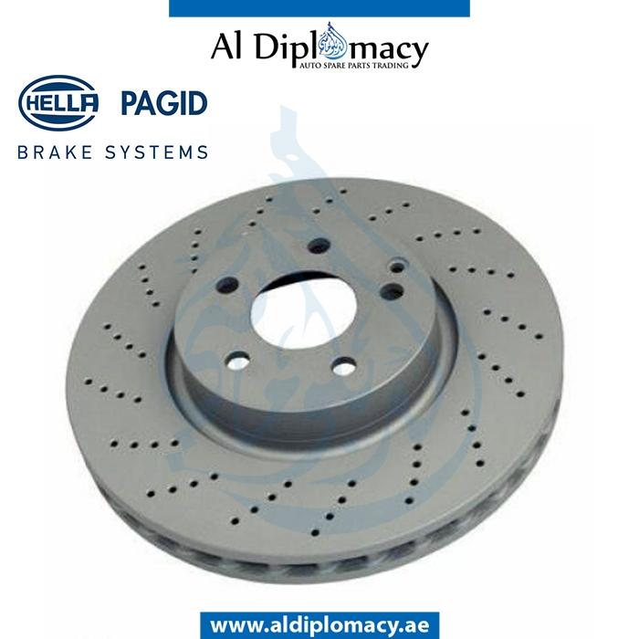 BRAKE DISC FRONT LEFT OR RIGHT 8DD 355 118-931