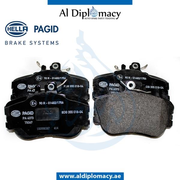 BRAKE PAD FRONT 8DB 355.018-041
