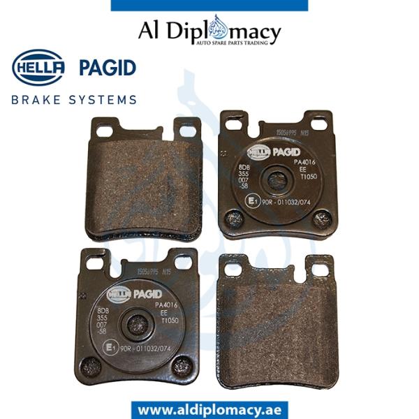 BRAKE PAD REAR 8DB 355.007-581