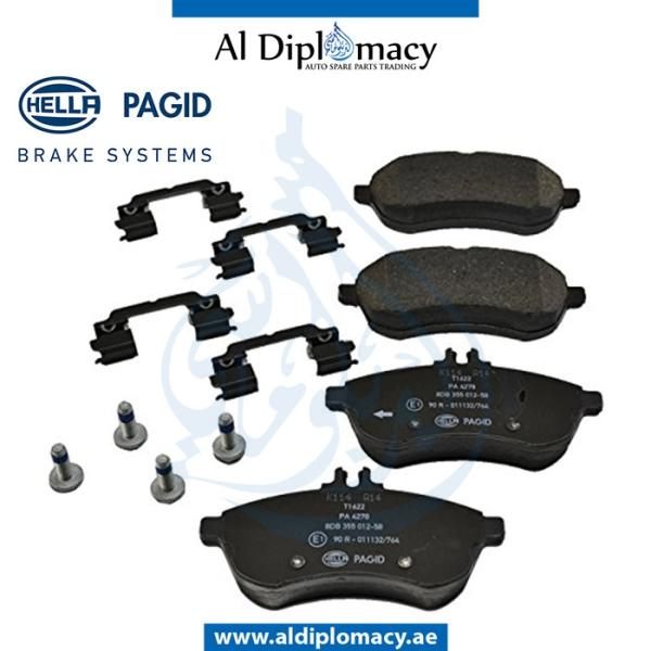 BRAKE PAD FRONT 8DB 355 012-581