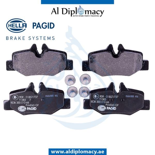 BRAKE PAD REAR 8DB 355 010-661