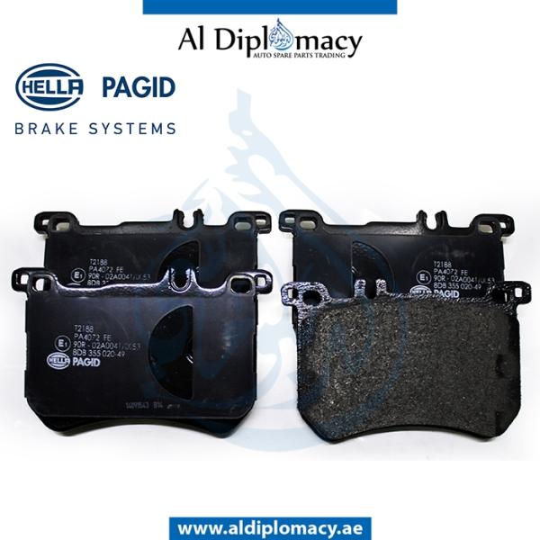 BRAKE PAD FRONT 8DB 355 020-491
