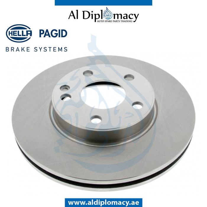 BRAKE DISC FRONT LEFT OR RIGHT 8DD 355.119-601