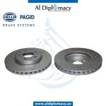 BRAKE DISC FRONT LEFT OR RIGHT 8DD 355.119-611