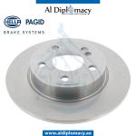 BRAKE DISC REAR LEFT OR RIGHT 8DD 355.119-431