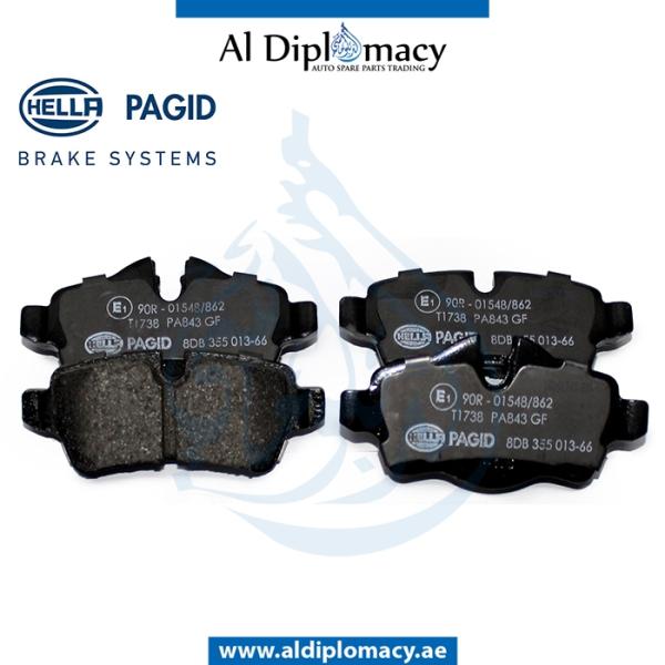 BRAKE PAD REAR 8DB 355.013-661