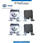 BRAKE PAD REAR 8DB 355 021-341