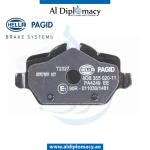 BRAKE PAD REAR 8DB 355 020-111