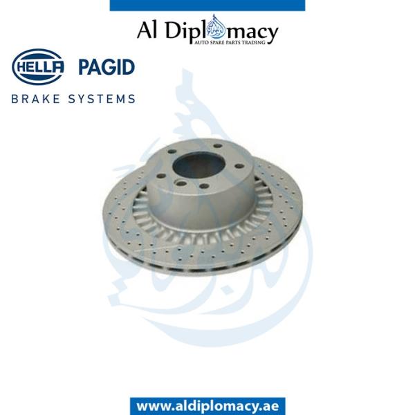 BRAKE DISC REAR 8DD 355 126-331