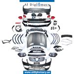 X166 GLS63 FOR GL BODYKIT 2012 TO 2018 COMPLETE. FRONT BUMPER REAR BUMPER HOOD HEADLIGHT STOPLIGHT AND EXHAUST
