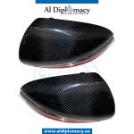 MIRROR COVER WITH LIGHT CARBON & RED SET