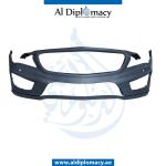 FRONT BUMPER WITH SENSOR AND WIPER HOLE COMPLETE