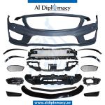 FRONT BUMPER WITH SENSOR AND WIPER HOLE COMPLETE