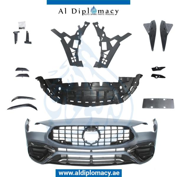 FRONT BUMPER WITH SENSOR HOLE COMPLETE