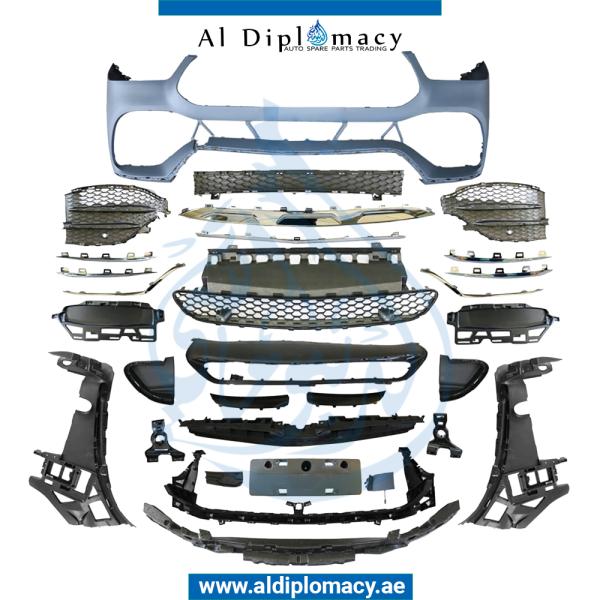 FRONT BUMPER WITH SENSOR HOLE AMG COMPLETE