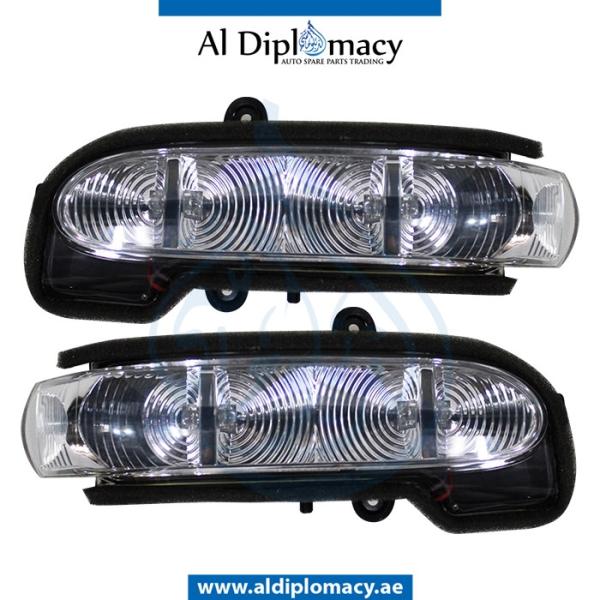 MIRROR TURN SIGNAL LAMP SQUARE LED TYPE SET