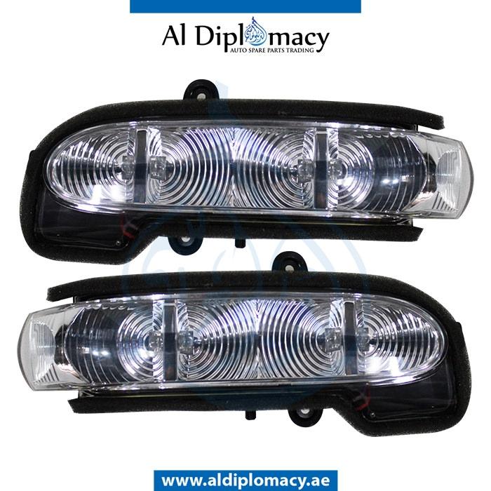 MIRROR TURN SIGNAL LAMP SQUARE LED TYPE SET