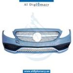 FRONT BUMPER WITH SENSOR HOLE AND GRILLE 63 STYLE COMPLETE