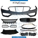 FRONT BUMPER WITH SENSOR HOLE AND SHOW GRILLE AMG 63