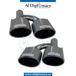 EXAHUST TAILPIPE COVER AMG 63 SET