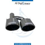 EXAHUST TAILPIPE COVER AMG 63 SET