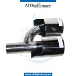EXAHUST TAILPIPE COVER AMG 63 SET