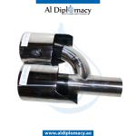 EXAHUST TAILPIPE COVER AMG 63 SET
