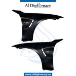 FRONT FENDER BLACK SET M4 LCI STYLE
