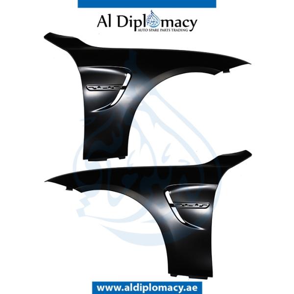FRONT FENDER CHROME SET M4 LCI STYLE